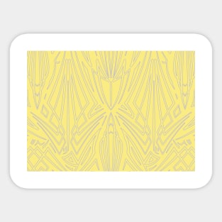 Pinstripe Pattern Creation 3 Sticker